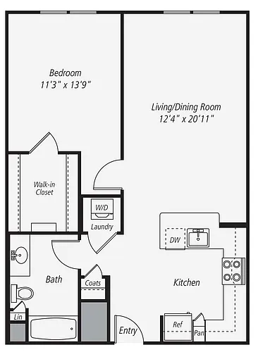 Floor plan A1-254-353-454-544
