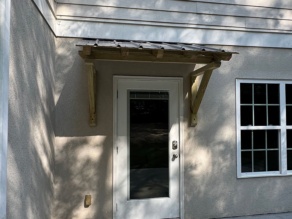 Covered Door Entrance