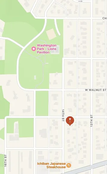 Washington park, Ichiban restaurant and coffee shop a short walk away from your front door.