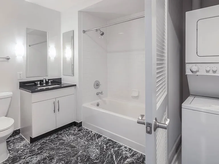 Bathroom and In-home Washer and Dryer