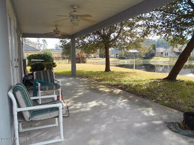 27 back porch overlooking pond