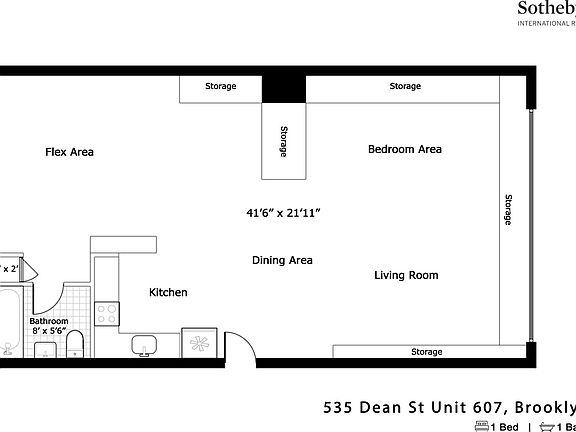 3rd image of 535 Dean St APT 607