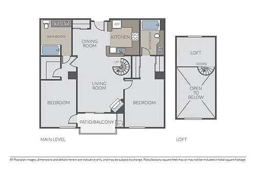 Floor plan Palermo Loft