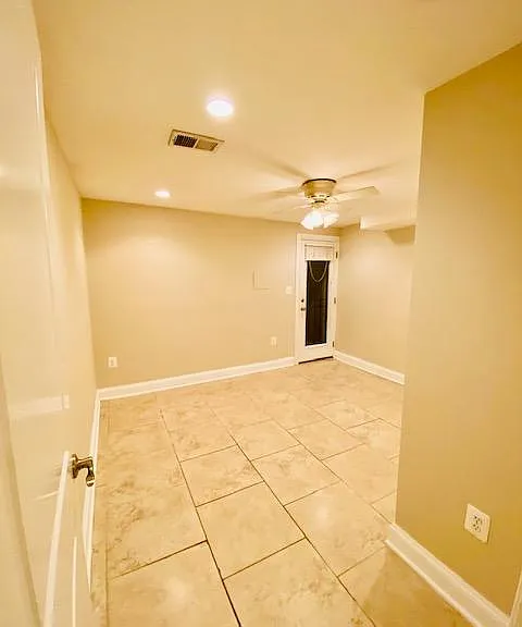 bedroom 1 with 2nd rear entrance