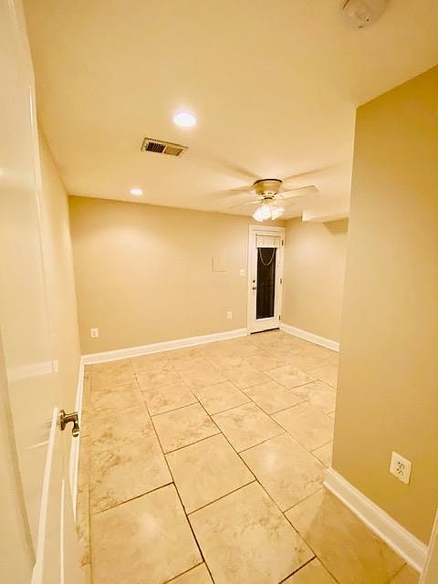 bedroom 1 with 2nd rear entrance