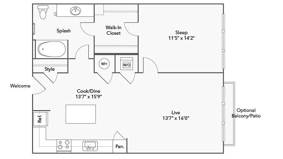 Floor plan Auburn