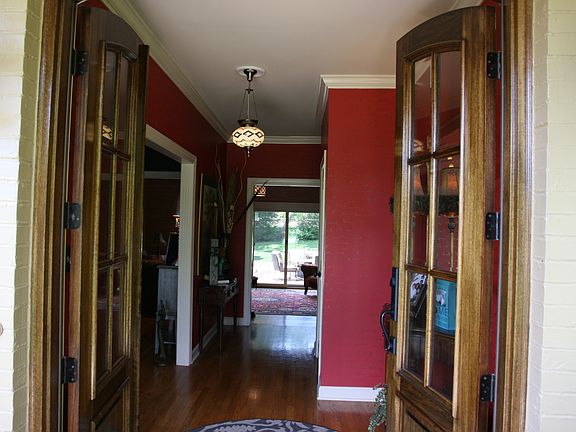 Arched Mahogany dbl doors