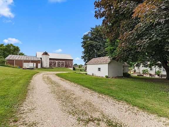 beautiful barn welcomes you as you drive up