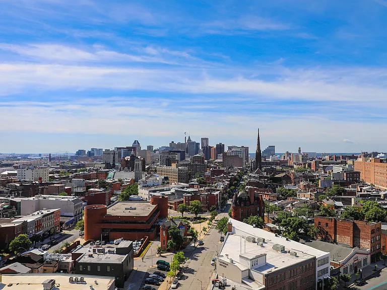 Baltimore Skyline View