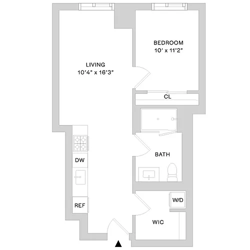 Floor plan G