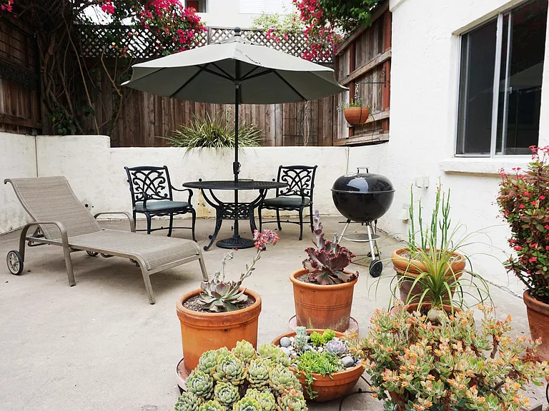 Back patio