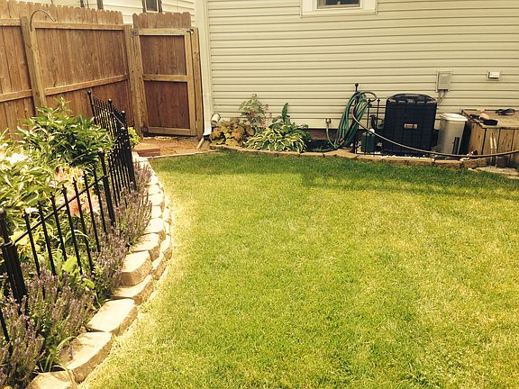 New sod and landscaping