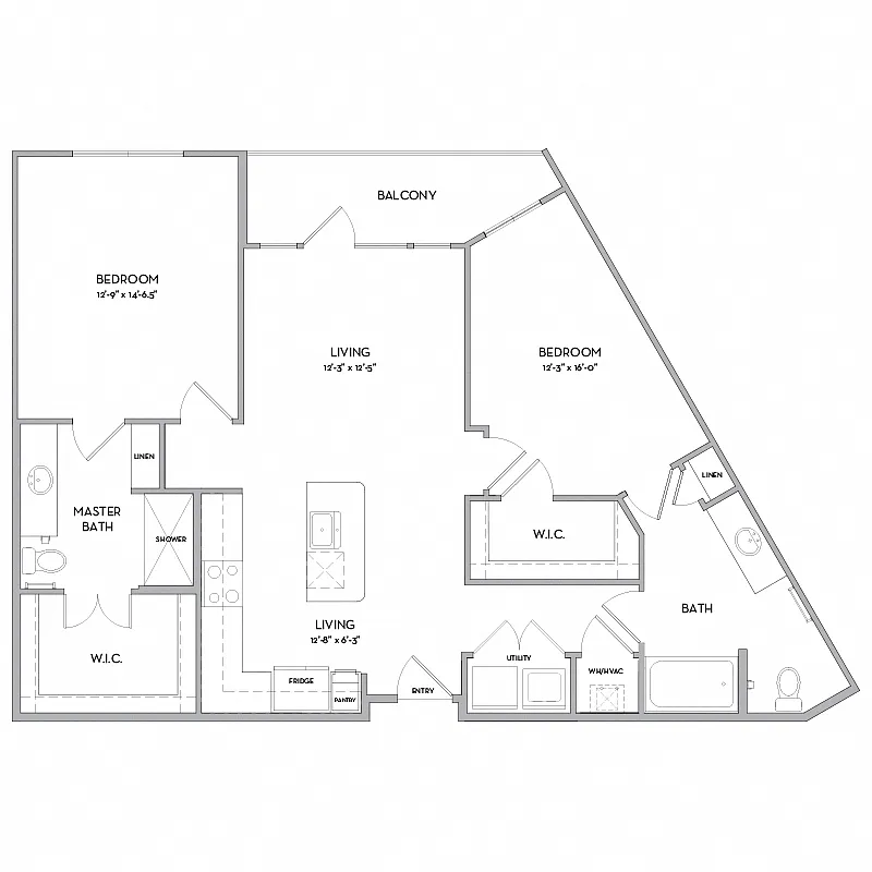 Floor plan B3