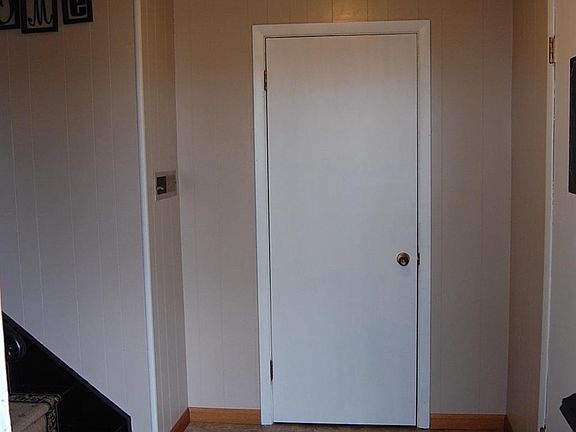 Convenient coat closet off entry