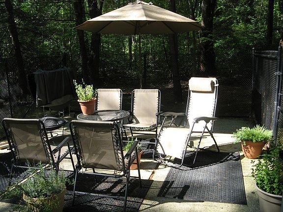 Outdoor space, since renovated. See new deck pictures!