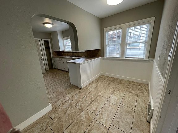 Eating nook off the kitchen, or office space.