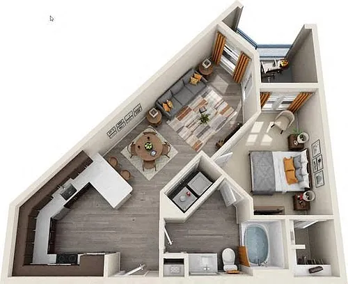 Floor plan A2