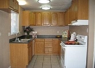 Kitchen with extra lighting