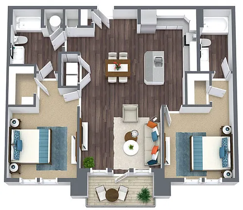 Floor plan Trevi