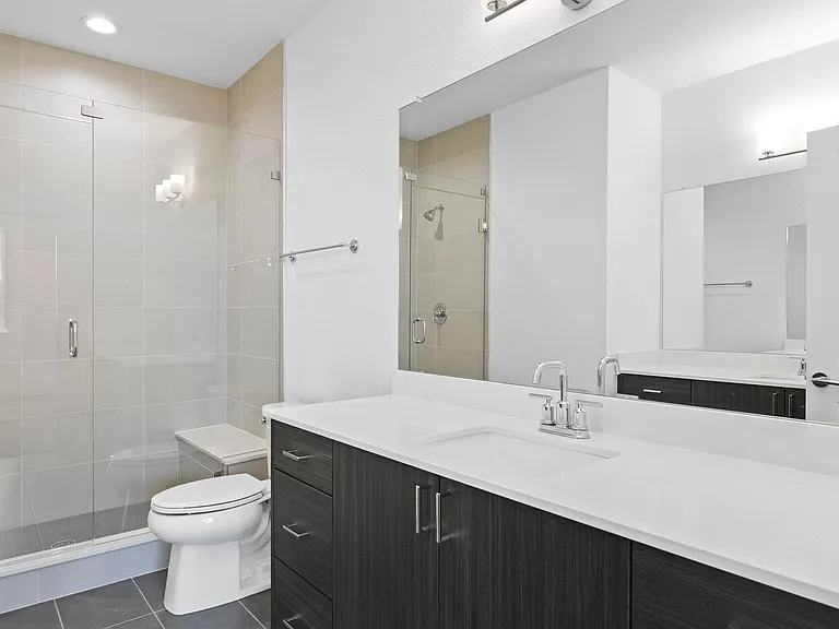 Primary Suite 5 Piece Bath w/Oversized Shower including Bench & Upgraded Tile