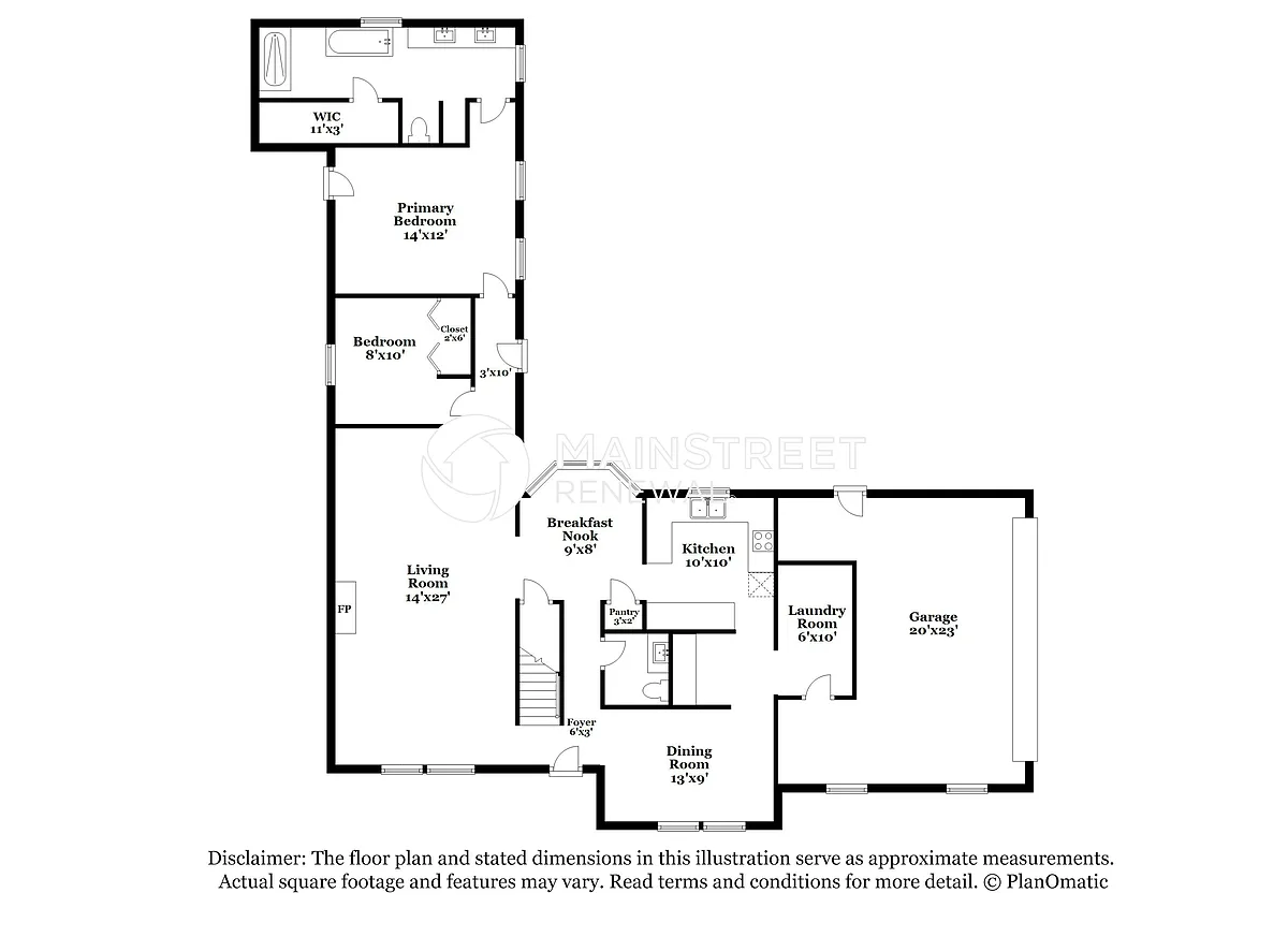 Floor Plan - 8902 Hunters Pointe Dr