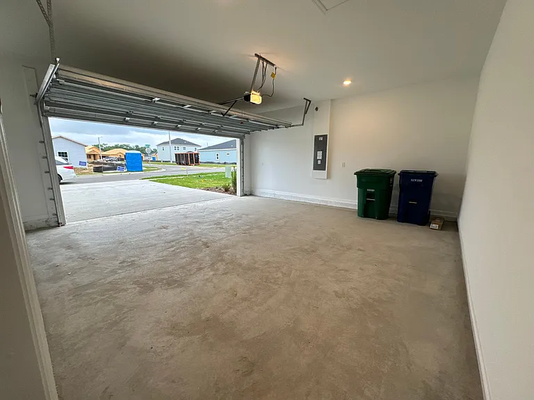 Two car garage