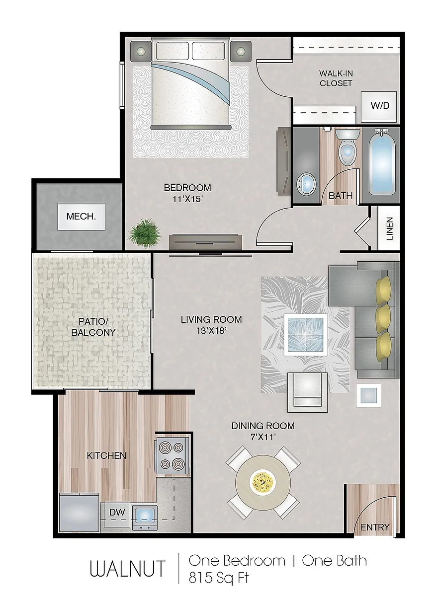 Floor plan Walnut