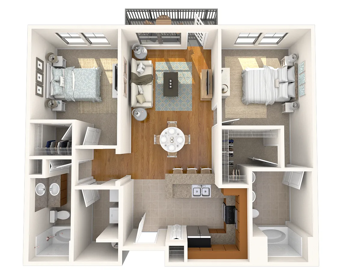 Floor plan Estero
