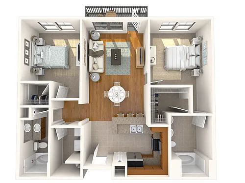 Floor plan Estero