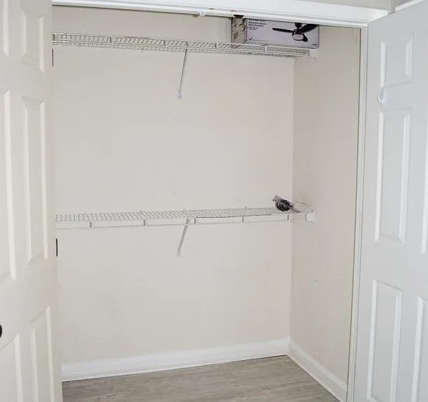 Bedroom #1 closet