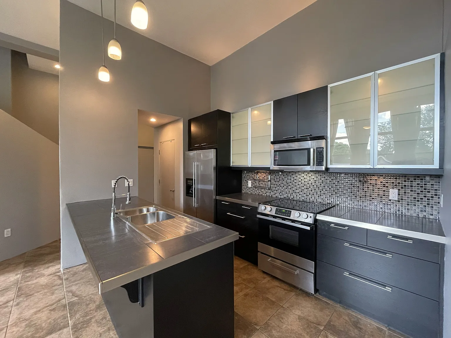 Kitchen & Living Room