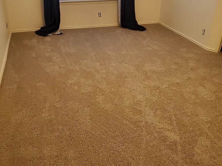 Master bedroom new carpet