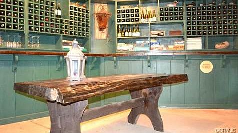 The earthen wine cellar is sure to be a personal favorite!