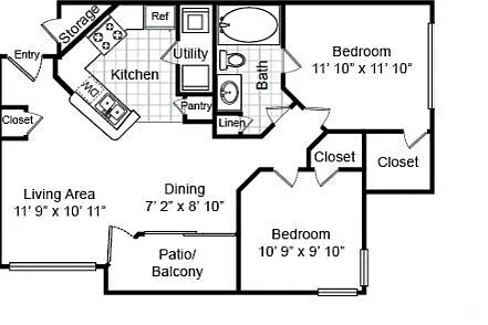 Floor plan B1