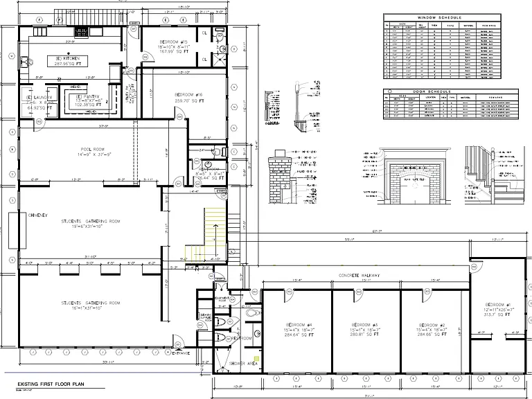 Main Floor Unit 1, Unit 2, Unit 3, Unit 4, Unit 15, Unit 16, Kitchen, Living Room, Game Room, Dining