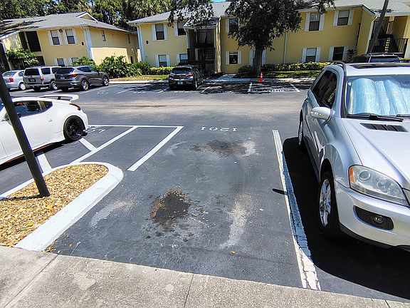 Assigned parking spot