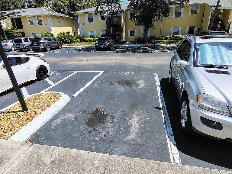 Assigned parking spot