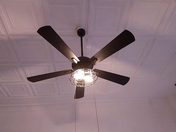 new ceiling fan w/LED lights