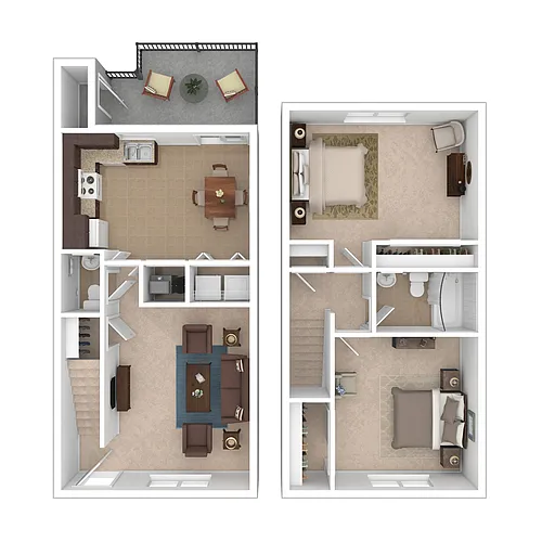 Floor plan B2 George Washington