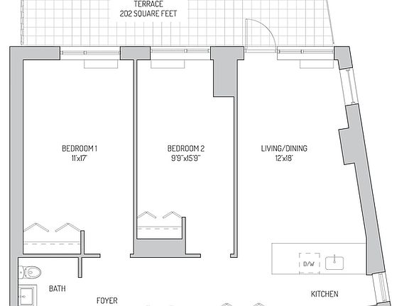3rd image of 81 Fleet Pl APT 3E