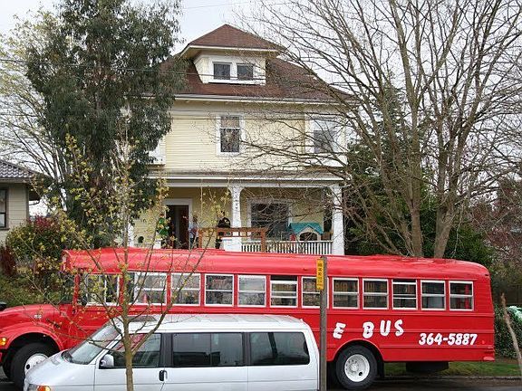 exterior (bus not included)