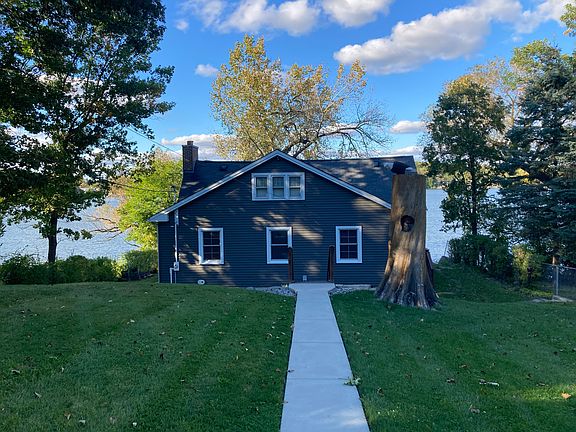 View from driveway