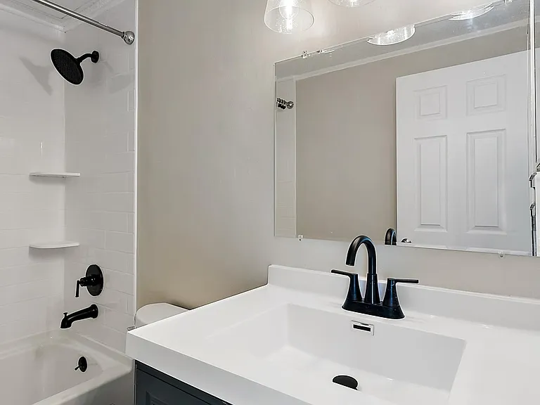 Newly upgraded bathroom