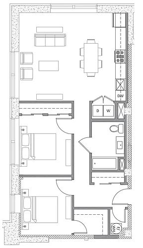 Floor plan Floor Plan A