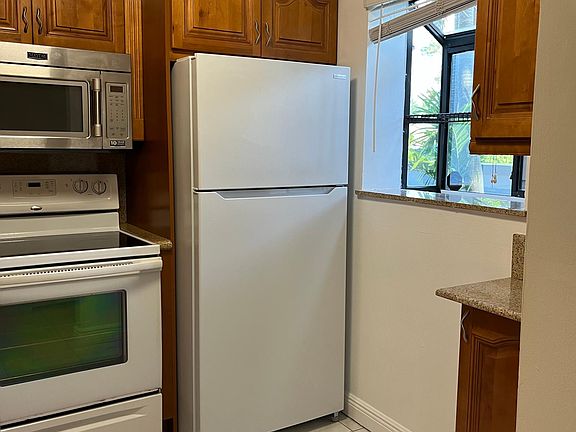 The refrigerator is brand new, the microwave, garbage disposal were replaced last year.