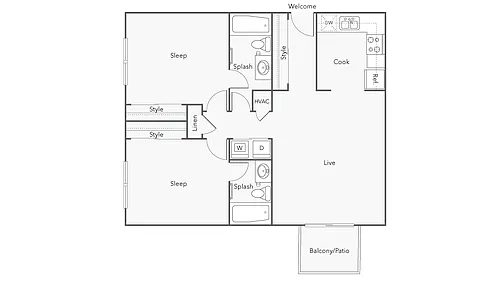 Floor plan Carlisle