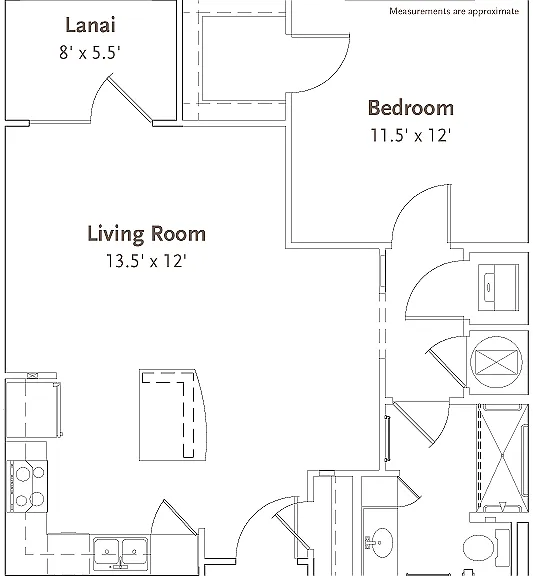 ALMERIA | 1 Bed 1 Bath ALMERIA | 1 Bed 1 Bath