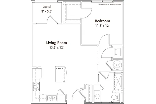 Floor plan Almeria