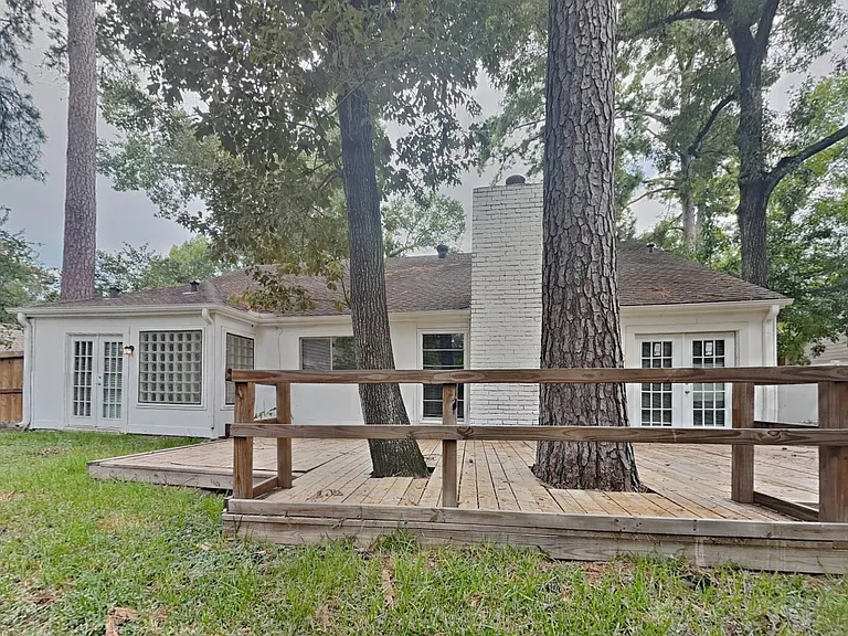 This charming home features a