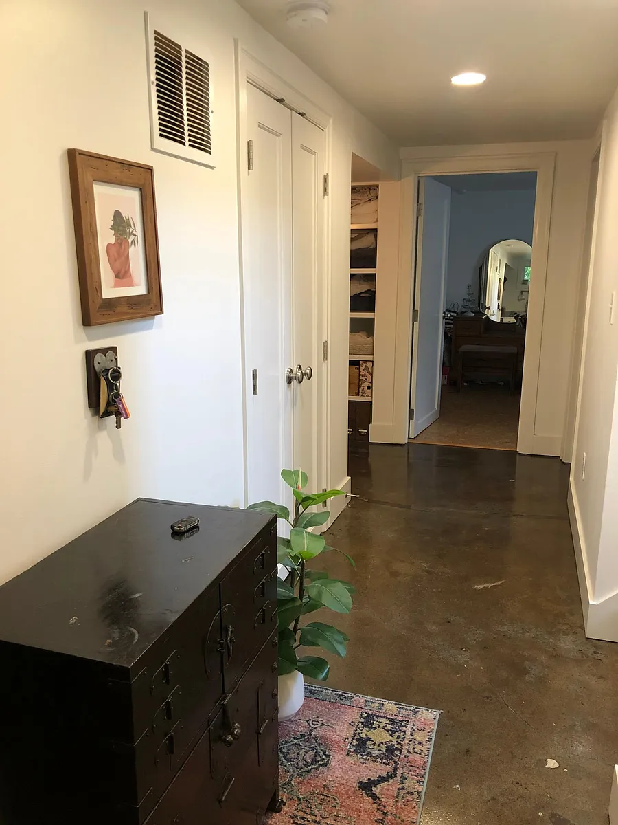 These doors contain the gas furnace and gas tankless hot water heater for the entire house-which I have serviced/maintained twice yearly-Spring and Fall. - 6635 NE 22nd Ave